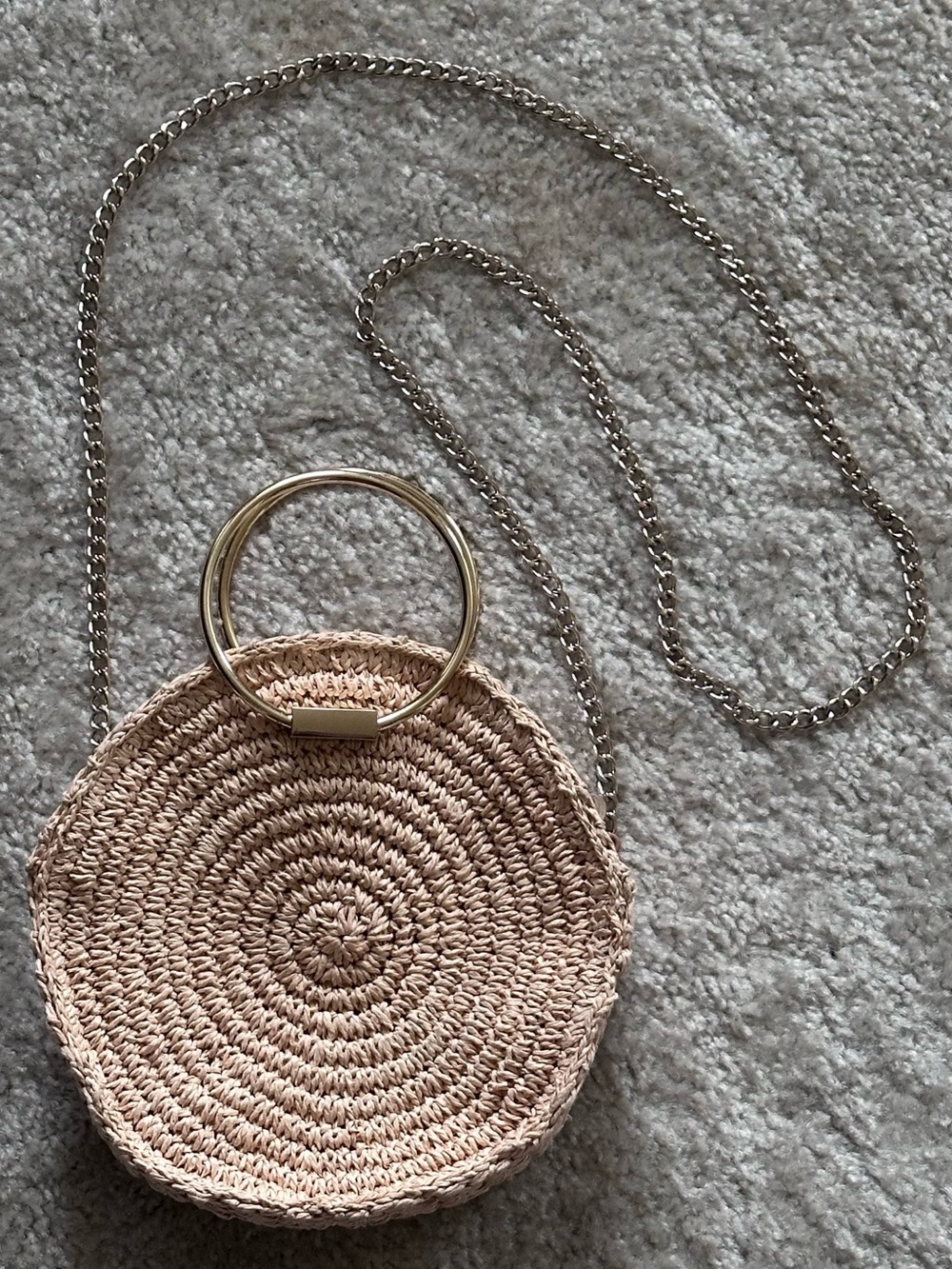 H&M - Straw Crossbody Bag